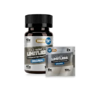 limitless platinum 7 hydroxymitragynine original tablets 100mg set 77075